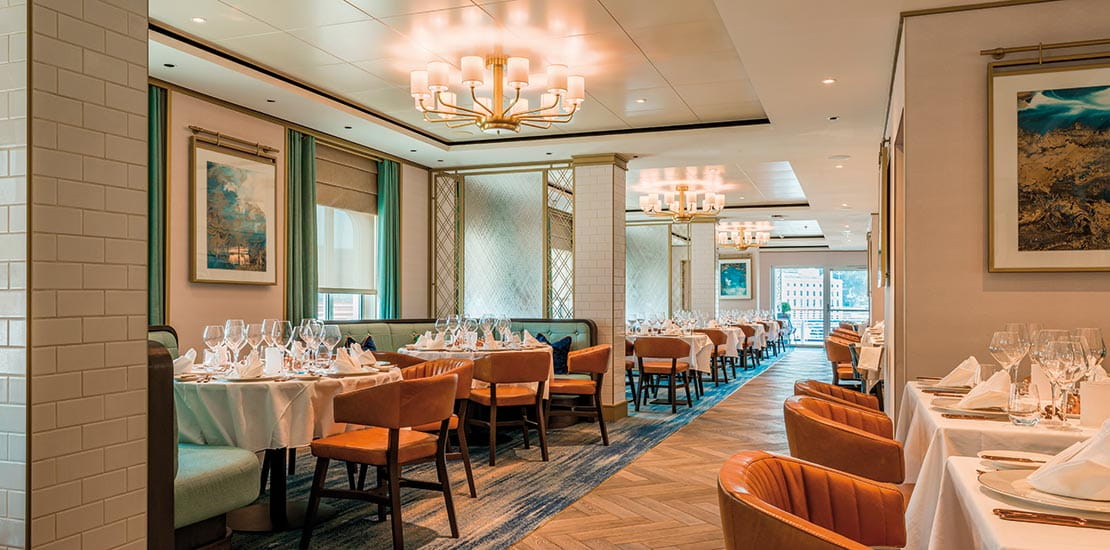 Coast to Coast is Spirit of Discovery's world-class seafood restaurant